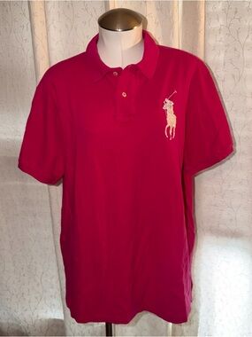 Polo Ralph Lauren pink polo